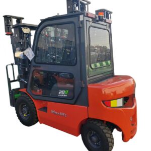 2 ton red lithium battery forklift